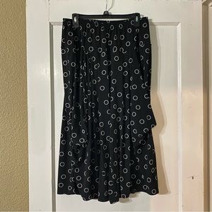Alembika wide leg pants Capri  size M